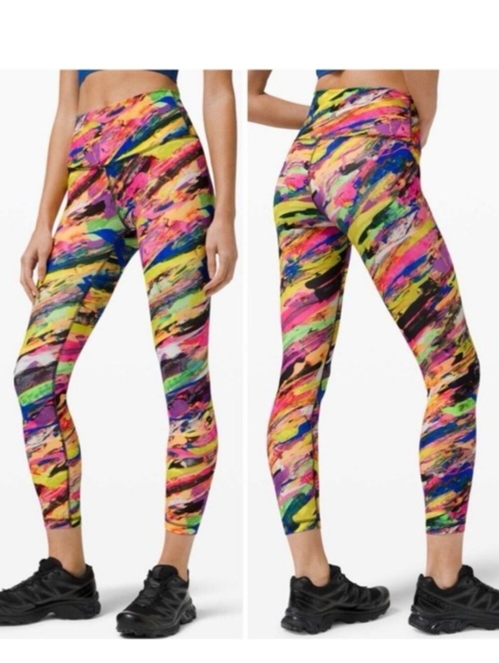 Lululemon Wunder Train High Rise Tight 28" In Catalus Multi